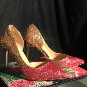 New Hot Pink and Goal heels.
